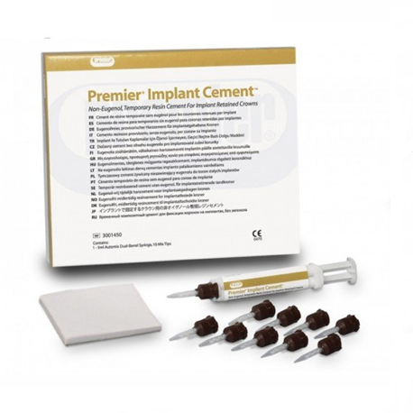 Premier Implant Cement Standard Pack 5ml Automix Syringe